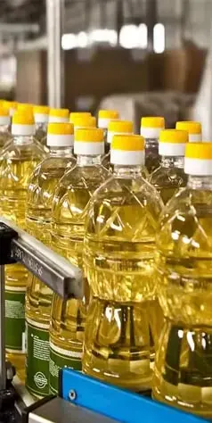 Линия разливки съедобного масла