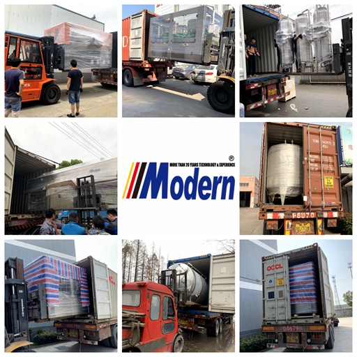 Container loading and shipping